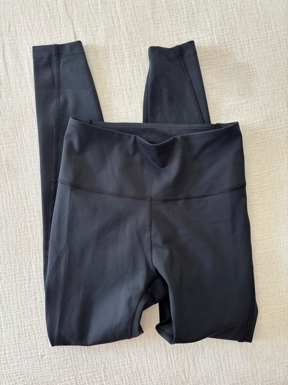Outdoor Voices Frostknit Black Performance Leggings: Ultra thick and sculpting